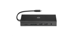 HP dock - Travel USB-C Multi Port Hub (bez adaptéru)