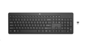 HP 230 Wireless Keyboard  - bezdrátová klávesnice CZ/SK lokalizace