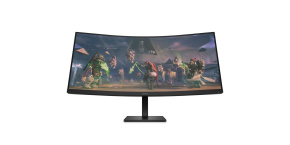 LCD HP OMEN 34c; curved VA 34" 86,4 cm; WQHD 3440x1440; 1ms; 165 Hz; 400 nits;2xHDMI;DP;VESA