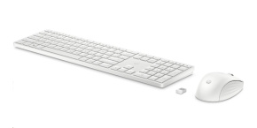 HP 650 Wireless Keyboard & Mouse- CZ/SK klávesnice a myš, bílá