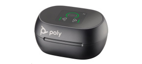 Poly Voyager Free 60+ bluetooth headset, BT700 USB-A adaptér, dotykové nabíjecí pouzdro, černá