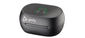 Poly Voyager Free 60+ bluetooth headset, BT700 USB-C adaptér, dotykové nabíjecí pouzdro, černá