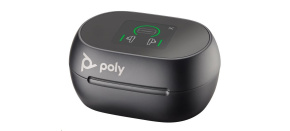 Poly Voyager Free 60+ MS Teams bluetooth headset, BT700 USB-A adaptér, dotykové nabíjecí pouzdro, černá