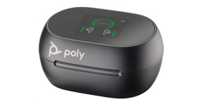 Poly Voyager Free 60+ MS Teams bluetooth headset, BT700 USB-C adaptér, dotykové nabíjecí pouzdro, černá