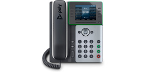 Poly Edge E350 IP telefon, PoE