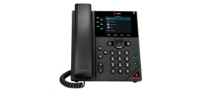 Poly VVX 350 6linkový IP telefon, PoE