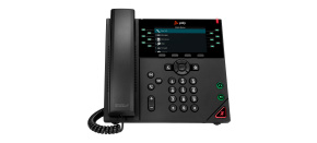 Poly VVX 450 12linkový IP telefon s podporou technologie PoE