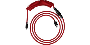 HyperX USB-C Coiled Cable Red-Black - Příslušenství ke klávesnici