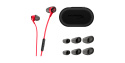 HyperX Cloud Earbuds II RED Gaming Earbuds with Mic - Sluchátka pro herní konsole