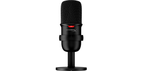 HyperX SoloCast - USB Microphone (Black)  (HMIS1X-XX-BK/G) - Mikrofon