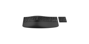 HP 960 Black Ergonomic Wireless Keyboard - bezdrátová ergonomická klávesnice CZ/SK