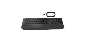 HP 480 Comfort Wired Keyboard - drátová ergonomická klávesnice CZ/SK