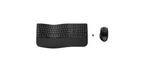 HP 680 Comfort Dual-Mode Keyboard and Mouse Combo - bezdrátový set ergonomické klávesnice a myši