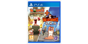 PS4 hra Worms Battlegrounds + Worms W.M.D