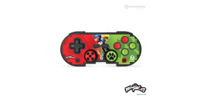 Hyperkin Pixel Art Bluetooth Controller Official ZagToons Edition for N. Switch®/PC/Mac®/Android®  (Bug & Cat)