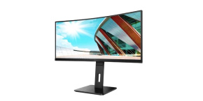 AOC MT VA LCD WLED 34" CU34P2A - VA panel, 3440x1440, 1ms, 2xHDMI, DP, USB, repro, nast vyska