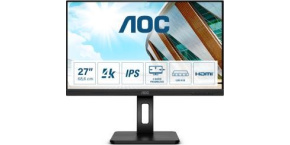 AOC MT IPS LCD WLED 27" U27P2CA - IPS panel, 3840x2160, 2xHDMI, DP. USB-C, USB, repro, pivot