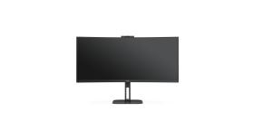 AOC MT VA LCD WLED 34" CU34V5CW/BK - VA panel, 3440x1440, HDMI, DP, USB, USB-C, nast. vyska, repro, webcam, zakriven