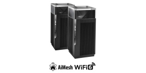 ASUS ZenWiFi Pro XT12 2-pack Wireless AX11000 Tri-band Mesh WiFi 6 System, 2.5G WAN/LAN