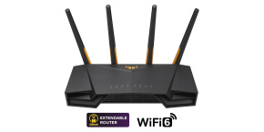 ASUS TUF-AX3000 V2 (AX3000) WiFi 6 Extendable Gaming Router, 2.5G port, AiMesh, 4G/5G Mobile Tethering