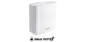 ASUS ZenWifi XT8 v2 1-pack white Wireless AX6600 Wifi 6 Tri-Band Gigabit Mesh system