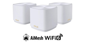 ASUS ZenWiFi XD4 Plus 3-pack white Wireless AX1800 Dual-band Mesh WiFi 6 System