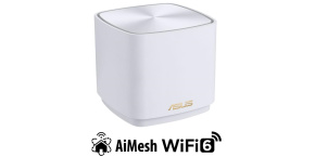 ASUS ZenWiFi XD4 Plus 1-pack white Wireless AX1800 Dual-band Mesh WiFi 6 System