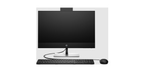 HP AIO ProOne 440G9 23.8NT i3-14100T, 1x8GB, 512GB M.2, Intel HD DP+HDMI IN, WiFi 6+BT, usb kl. myš, 120W,FDOS,3y onsite