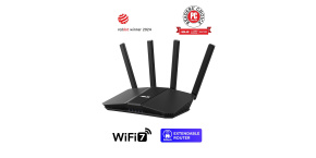 ASUS Router RT-BE58U WiFi 7, AiMesh, Dual Band, 1xWAN, 4xLAN