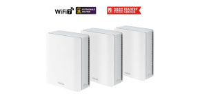 ASUS ZenWifi BT10 3-pack, WiFi7 Extendable Router, AiMesh, 2x WAN/LAN, 1x LAN, 1x 3.0