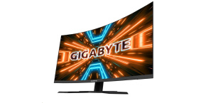 GIGABYTE LCD - 31.5" Gaming monitor G32QC A, Prohnutý VA1500R, 2560x1440 QHD, 165Hz, 3000:1, 350cd/m2, 1ms, 2xHDMI, 1xDP