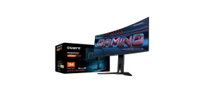 GIGABYTE LCD - 34" Gaming monitor MO34WQC, OLED, 3440 x 1440 WQHD, 175Hz, 1.5M:1, 250cd/m2, 0.03ms, 2xHDMI, 1xDP