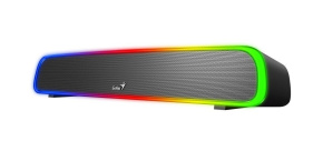 GENIUS reproduktory USB SoundBar 200BT/ Bluetooth/ 3,5" jack/ 4W/ RGB/ černá