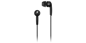 GENIUS sluchátka HS-M320 headset, 4pin 3,5 mm jack, černá