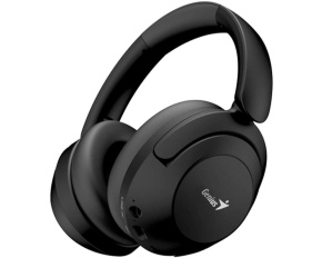 GENIUS sluchátka HS-810BT, Bluetooth 5.3, USB-C, černá