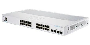 Cisco switch CBS250-24T-4G (24xGbE,4xSFP,fanless) - REFRESH