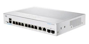 Cisco switch CBS350-8T-E-2G-UK (8xGbE,2xGbE/SFP combo,fanless) - REFRESH