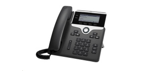 Cisco CP-7821-3PCC-K9=, VoIP telefon, 2line, 2x10/100, 3,5" displej, PoE - REFRESH