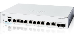 Cisco Catalyst switch C1200-8T-E-2G (8xGbE,2xGbE/SFP combo,fanless)