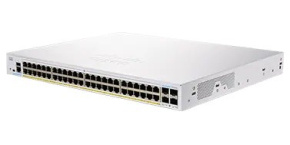 BAZAR - Cisco switch CBS250-48PP-4G (48xGbE,4xSFP,48xPoE+,195W) - Poškozený obal