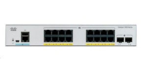 BAZAR - Cisco Catalyst C1000-16P-E-2G-L, 16x10/100/1000, 2xSFP, PoE - REFRESH - rozbaleno