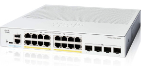 Cisco Catalyst switch C1300-16P-4X (16xGbE,4xSFP+,16xPoE+,120W,fanless) - REFRESH