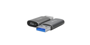 TRUST Adaptér Calyx USB-A na USB-C, 2ks