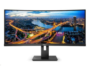 BAZAR - Philips MT VA LED 346B1C/00 - VA panel, 3440x1440, DP, HDMI, USB-C dock, repro, pivot, zakriven - Po opravě (Kom