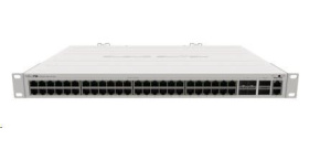 BAZAR - MikroTik Cloud Router Switch CRS354-48G-4S+2Q+RM, 650MHz CPU, 64MB, 1x10/100, 48xGLAN, 4xSFP+, 2xQSFP, vč. L5 -