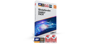 Bitdefender Family pack - 15 zařízení na 3 roky - elektronická licence do emailu