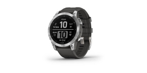 Garmin fenix® 7 – Standard Edition, Silver / Black Band, EU