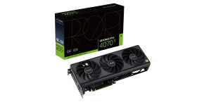 ASUS VGA NVIDIA GeForce RTX 4070 Ti PROART OC 12G, 12G GDDR6X, 3xDP, 1xHDMI