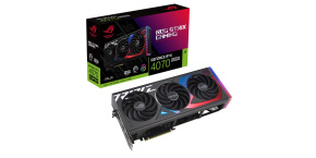 ASUS VGA NVIDIA GeForce RTX 4070 SUPER ROG STRIX 12G, 12G GDDR6X, 3xDP, 2xHDMI