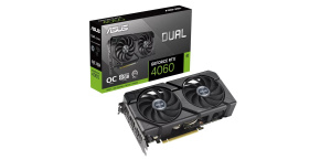 ASUS VGA NVIDIA GeForce RTX 4060 DUAL OC EVO 8G, 8G GDDR6, 3xDP, 1xHDMI